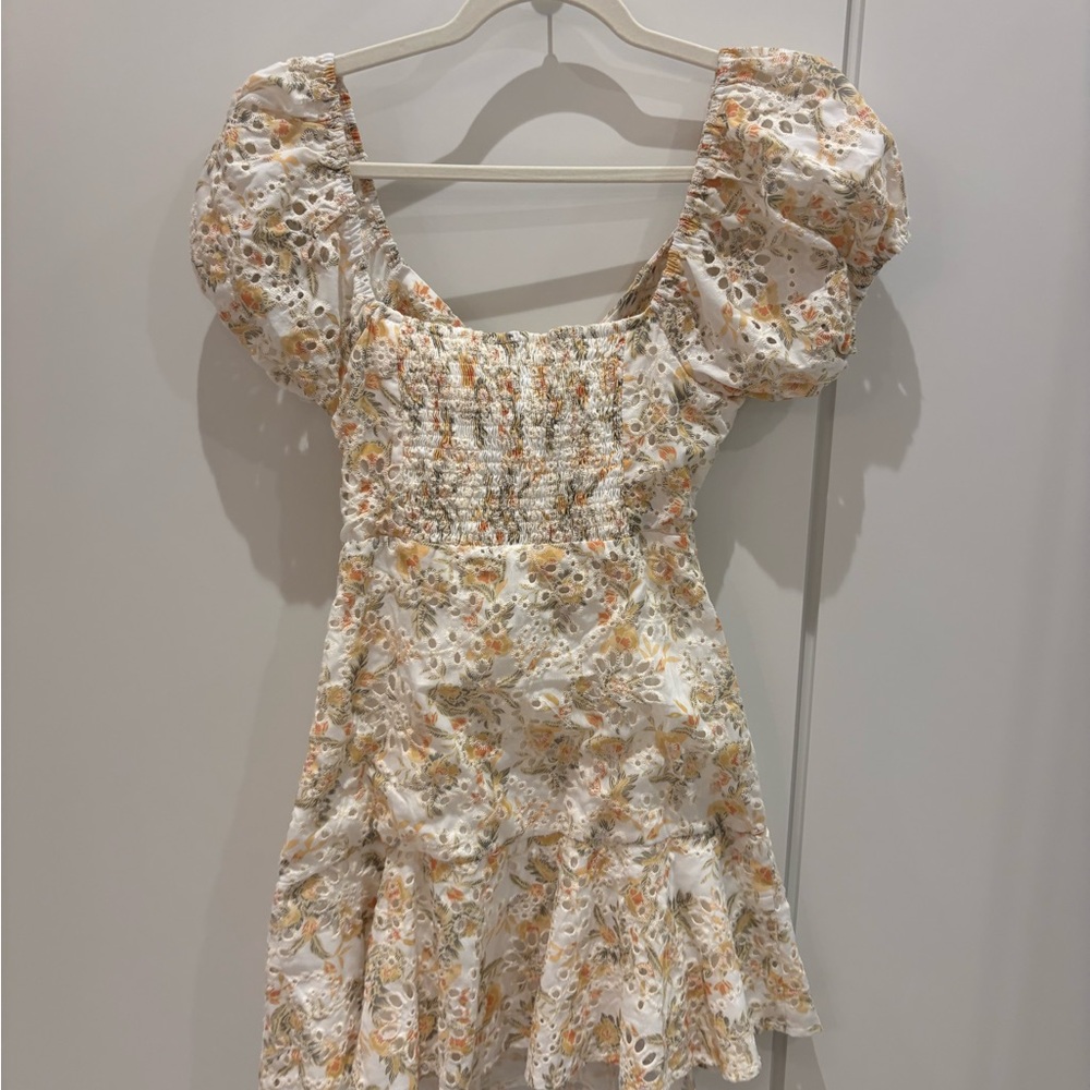 En Saison Floral Tie-Front Mini Dress - Picture 8 of 10